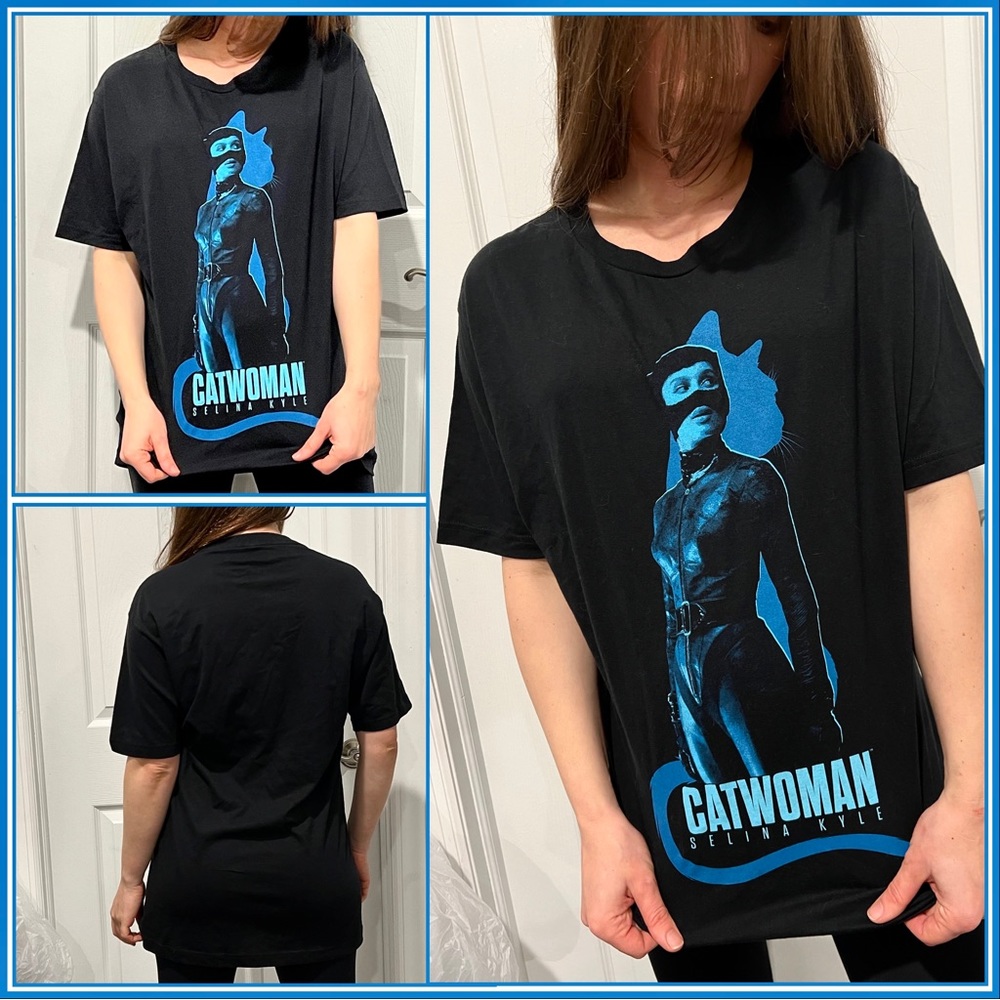 The Batman Catwoman Selina Kyle Zoë Kravitz Shirt Size